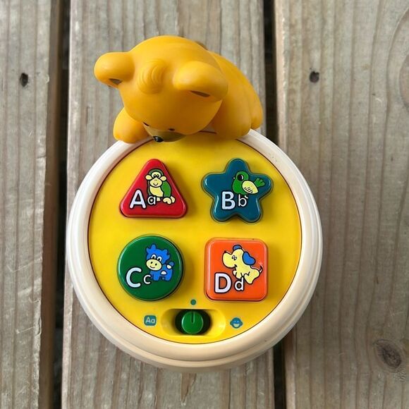 Vintage VTech Little Smart Talk N Tumble Bear Learning Toy ABC Baby - Picture 3 of 6